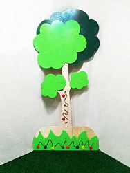 Декоративно-развивающая панель “Дерево”