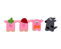 Пальчиковый театр "Три поросенка"