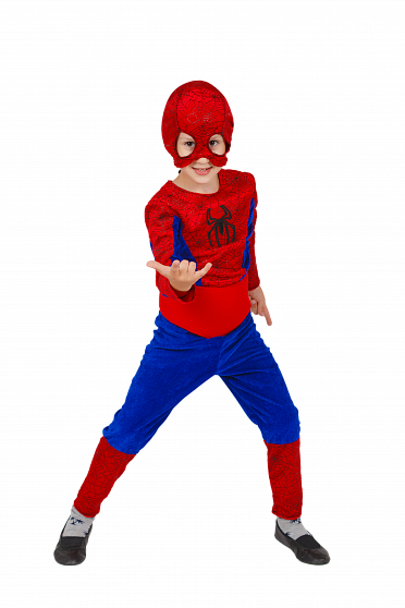 Карнавальный костюм детский "Паук красный"
