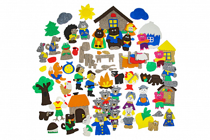 Сказки 14 в 1 без игрового поля (62дет)