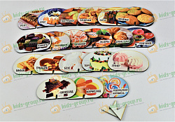 Набор фигурок КОНДИТЕРСКИЕ ИЗДЕЛИЯ (ХДФ УФ печать)