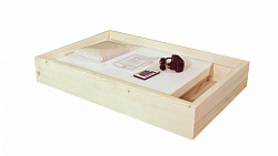 Световой планшет для рисования песком "Стандарт" с 1 отсеком (сосна)