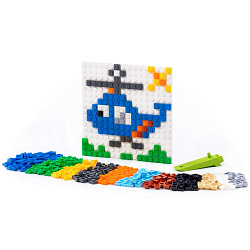 Конструктор Классик Мозаика №5 (транспорт) (350 элементов) (в пакете)