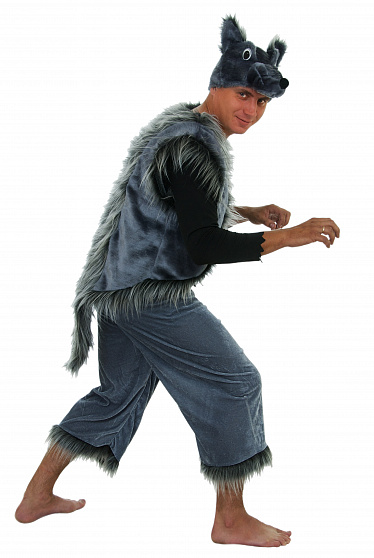 Карнавальный костюм взрослый "Волк"