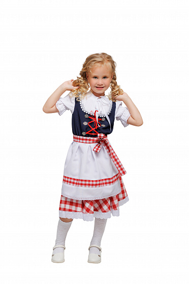 Карнавальный костюм детский "Немецкая девочка"