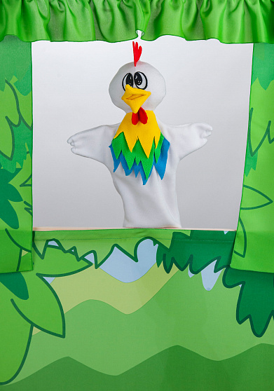 Перчаточная кукла Петух