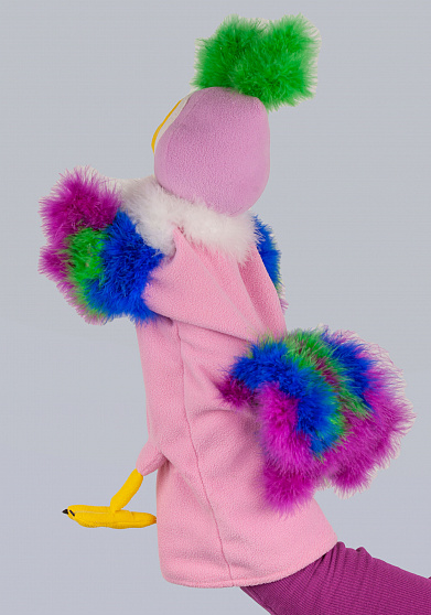 Перчаточная кукла Попугай