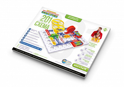 Электронный конструктор "201 схема" Знаток