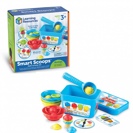 Развивающая игрушка "Собери мороженое"  (55 элементов)