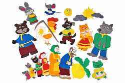 Сказки 5 в 1 маленькие без игрового поля (17дет)