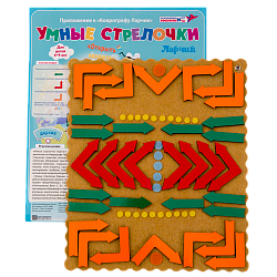 Умные стрелочки Ларчик (дерево), Игры Воскобовича