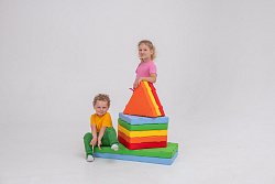 Мягкий конструктор Маграник "Оптимальный" Комплект модулей с магнитными креплениями, 10 элементов, Магматик