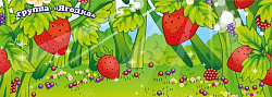 Баннер "Ягодка" 1,7*4,8м