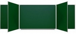 Пятиэлементная магнитная полимерная школьная доска 2400х1000 (меловая)