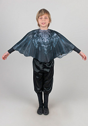 Ворон / Ворона пелерина для детей