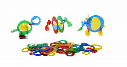 Конструктор "Соединяйка" 72 детали