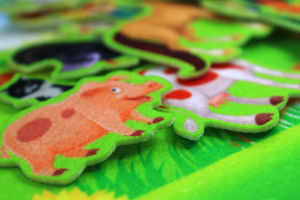 Набор из фетра на липучках «Ферма»