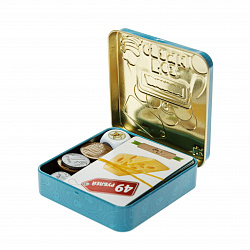 Настольная игра «Денежка. Без сдачи» в жестяной коробке