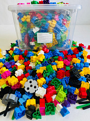 Конструктор Morphun Junior Starter Rainbow 500 Set «ПРОектирование Радуга», 500 деталей