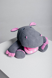 Бегемотик, кукла логопедическая