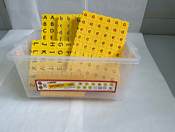 Обучающий конструктор Morphun Upper & Lower Case Letter «ПРОслова» Английский язык