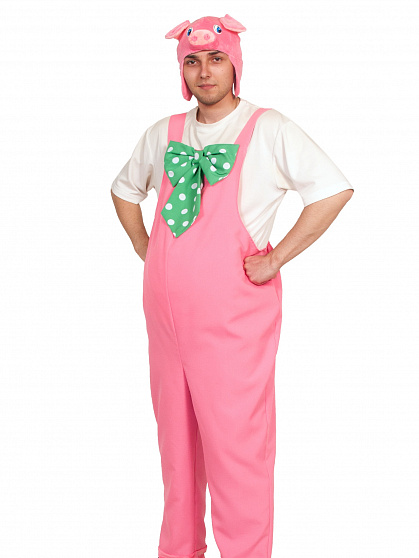 Поросёнок взрослый (ткань-плюш)