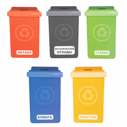 Магнитная игра «Учимся сортировать мусор»