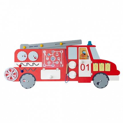 Бизиборд "Пожарная машина"