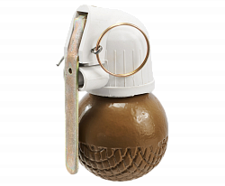 Макет наступательной противопехотной осколочной ручной гранаты ударно-дистанционного действия РГН (индекс ГРАУ-7Г21).