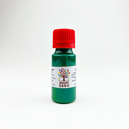 Краска Magic EBRU зеленая, 20 мл