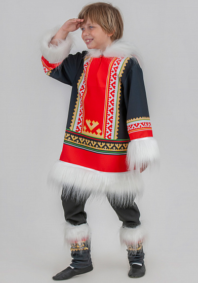 Северный костюм Танец огня для мальчика