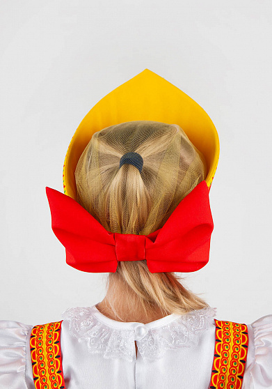 Русский народный костюм для девочки Хохлома Задорная