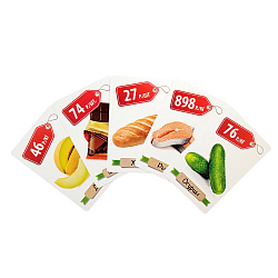 Настольная игра «Денежка. Играем в магазин. Покупаем продукты»