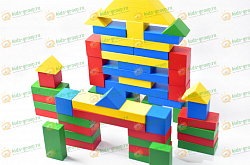 Конструктор ОТ РОЖДЕНИЯ ДО ШКОЛЫ 2-3 года 54 элемента