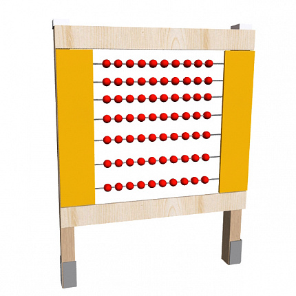 Уличный бизиборд Счёты