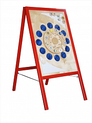 Развивающая игра "Сенсино" с комплектами фишек. Напольный вариант.