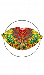 Петух / Попугай пелерина для детей