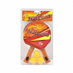 Набор для настольного тенниса KUAILI (2 ракетки, 3 шарика), в блистере, 8202А