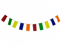 Флажная лента - прямоугольная