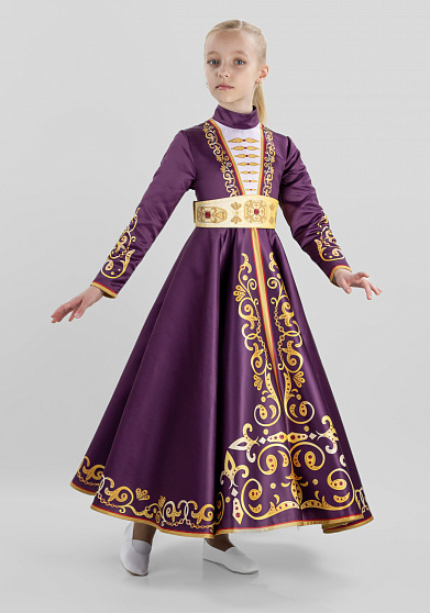 Чеченский национальный костюм для девочки