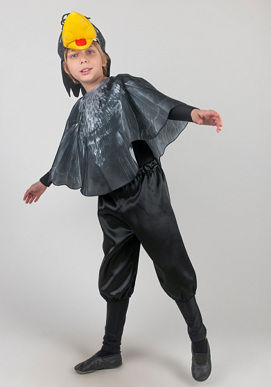 Ворон / Ворона пелерина для детей