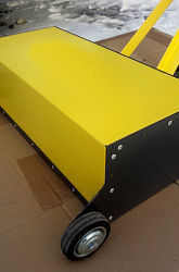 Стойки бадминтонные мобильные с противовесами по 35кг, тренировочные