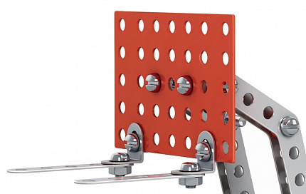 Конструктор металлический. Строительная техника "Погрузчик"