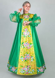 Весна Подснежники платье