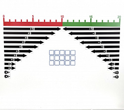 Магнитный плакат "Лента чисел от 1 до 20"