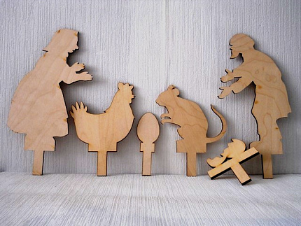 Театр теневой "Курочка Ряба"