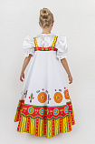 Дымковская Игрушка сарафан удлиненный для девочки