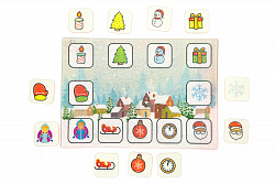 Новогоднее лото фетр (11дет.)