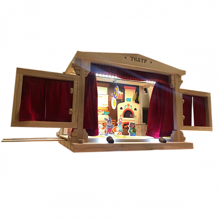 Интерактивный театр, 1 сказка