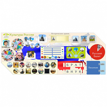 Бизиборд "Культура России"